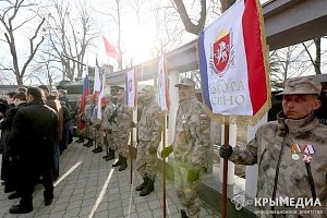 В Крыму чествовали защитников Отечества и Народное ополчение