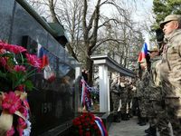 Сергей Аксёнов принял участие в мероприятиях по случаю годовщины создания Народного ополчения Республики Крым