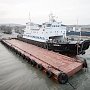 Реконструкцию причала в порту «Крым» наметили закончить за две недели