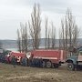 На водохранилище в Столице Крыма по сигналу тревоги начались учения МЧС