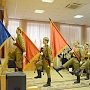 Руководство спортклуба КПРФ на 50-летии музея Подольских курсантов