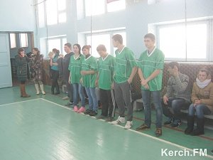 В Керченском техникуме прошло первенство по волейболу