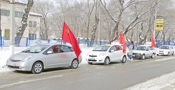 Амурская область. «Красная весна» пришла в Благовещенск