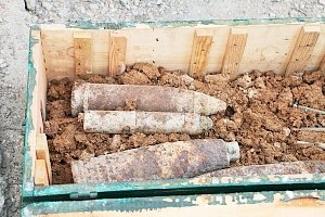 Под Севастополем возле газопровода нашли два снаряда и две гранаты