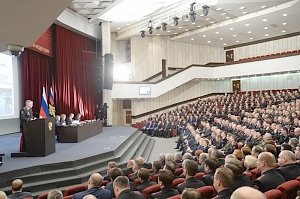 В Москве прошло расширенное заседание коллегии МВД России