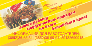 «Даешь работу студенческим отрядам» - студенческое движение ищет новых работодателей