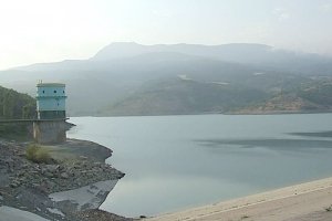 Запасы воды в питающем Алушту водохранилище не достигли прогнозных показателей