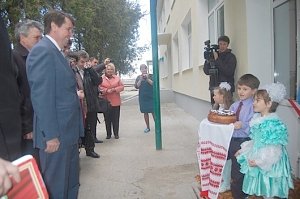 Сергей Цеков принял участие в открытии детского сада, отремонтированного за личные средства сенаторов Совета Федерации