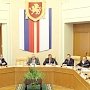Владимир Константинов принял участие в заседании Общественной палаты Республики Крым
