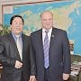Г.А. Зюганов встретился в Столице России с послом Вьетнама в России Нгуен Тхань Шон