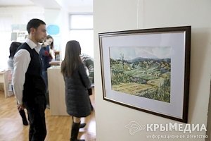 В Симферополе открылась выставка акварели крымского художника