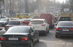 18 марта в центре Симферополя ограничат движение транспорта