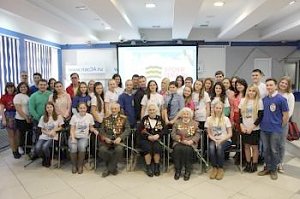 Волгоградские ветераны провели «Урок победы» для актива регионального волонтерского корпуса
