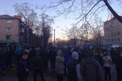 В Константиновке Донецкой области подожгли общежитие с Украинскими военными