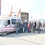 Ленинградский обком КПРФ отправил в Новороссию очередную партию гуманитарной помощи, собранной жителями Ленобласти
