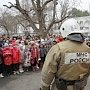 Урок пожарной безопасности от крымских пожарных