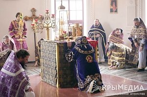 В Крым доставили мощи святого Лазаря Четверодневного