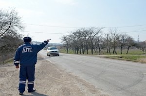 В Керчи проведена профилактическая операция «Водитель! Сбавь скорость!»