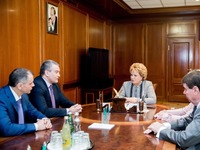 Сергей Аксёнов обсудил с Председателем Совета Федерации вопросы социально-экономического развития Республики Крым