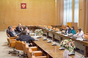 Вопросы двустороннего международного молодёжного сотрудничества обсудили на встрече с депутатами Бундестага