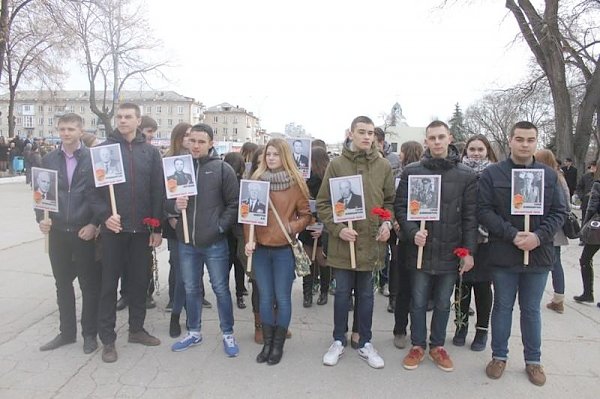 Республика Молдова. На бельцком Мемориале почтили память павших в боях за освобождение города