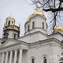 ФОТОФАКТ: Открыт последний позолоченный купол Александро-Невского собора в Столице Крыма