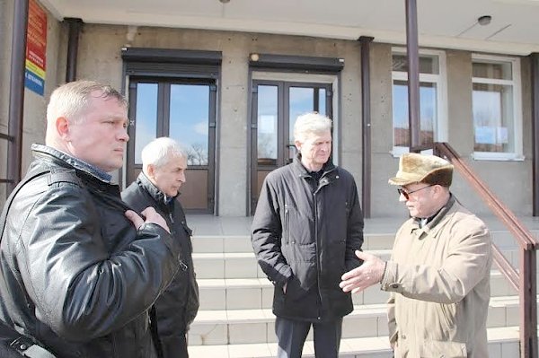 Первый секретарь Калининградского обкома КПРФ И. А. Ревин встретился с жителями города Светлый