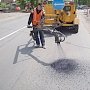 При ремонте дорог в Симферополе впервые применят новые технологии