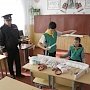 В ОМВД России по Красногвардейскому району прошёл конкурс юных инспекторов дорожного движения «Безопасное колесо»