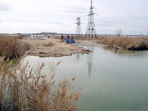 Дожди создали угрозу подтопления улиц в Евпатории