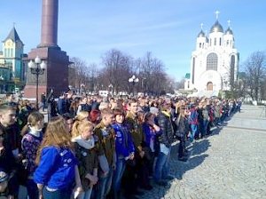 Волонтёры Калининградской области: «Спасибо за нашу Победу!»