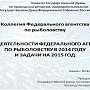 В.И. Кашин: «Итоги деятельности Федерального агентства по рыболовству в 2014 году и задачи на 2015 год»