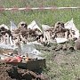 Под Щелкино нашли братскую могилу советских солдат