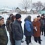 Коммунисты города Обь Новосибирской области вышли на пикет против отмены прямых выборов