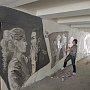 Художники разрисовали переход под мостом в Симферополе