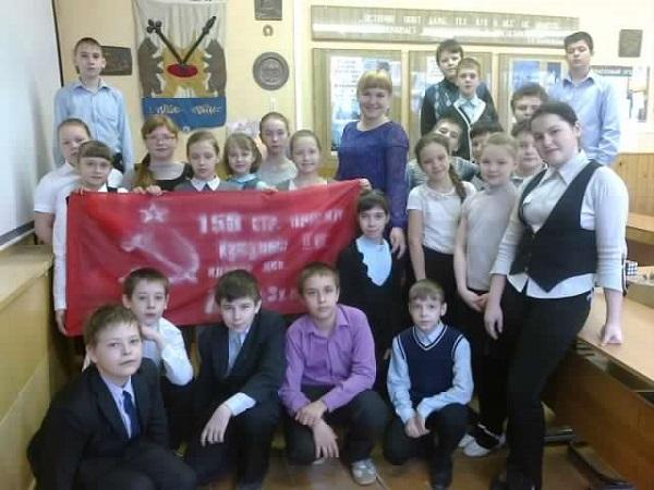Акция «Знамя нашей Победы» продолжается в Великом Новгороде