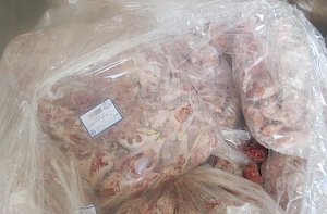 В Крым не пустили 9 тонн куриных субпродуктов