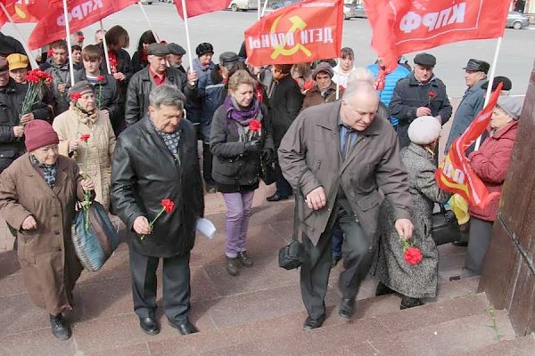 Рязанская область. Пусть живут в веках имя и дело В.И. Ленина!