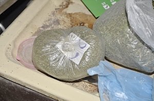 Дома у жителя Севастополя нашли пакет марихуаны