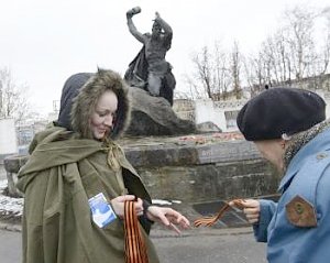 В Заполярье дали старт «Георгиевским ленточкам»