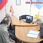 Ветераны Керчи и Тулы общались по телемосту