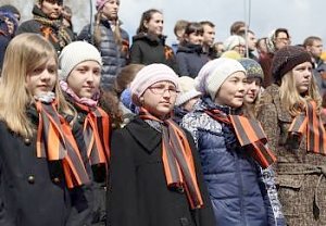 В Иркутской области дан старт всероссийской патриотической акции «Георгиевская ленточка»
