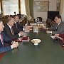 Г.А. Зюганов встретился с советниками посольства КНР в России
