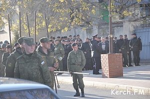 В Керчи проходит репетиция парада