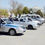Автопробег МВД по Республике Крым, посвященный празднованию 70-летия Великой Победы, направляется в Алушту