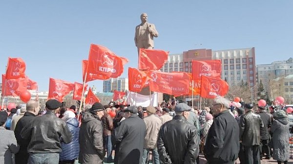 Забайкальский край. Первомай коммунистов стартовал сбор подписей за отставку губернатора Ильковского