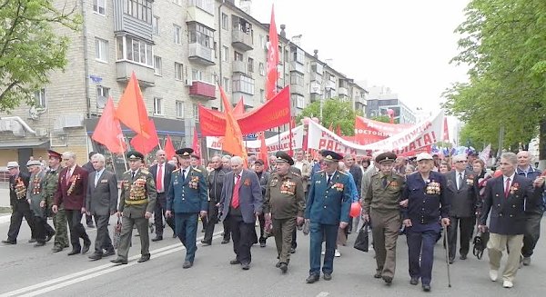 Коммунисты Белгородской области достойно встретили Первомай!