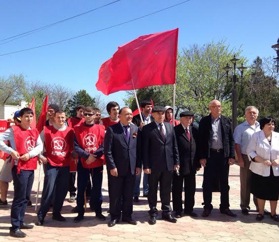 Дагестан. Коммунисты встретили Междунарожный день солидарности трудящихся
