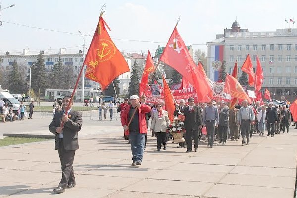 День международной солидарности трудящихся отметили коммунисты Башкортостана