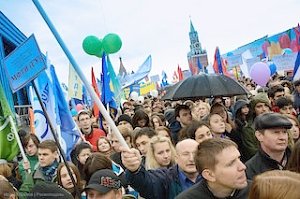 Более ста тыс. людей собрал Праздник весны и труда в центре столицы